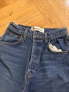 Reformation Teigen High Cigarette Jeans